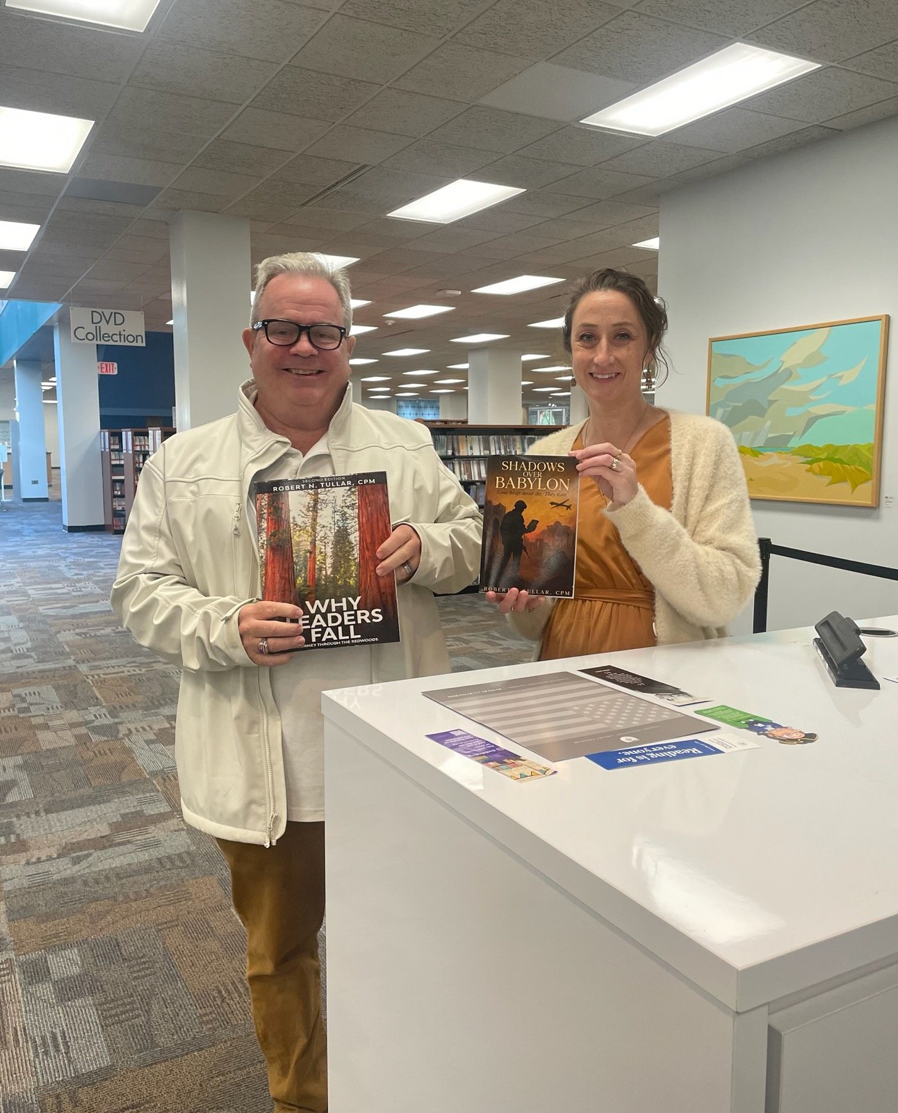 Author Robert Tullar at University of Wilmington