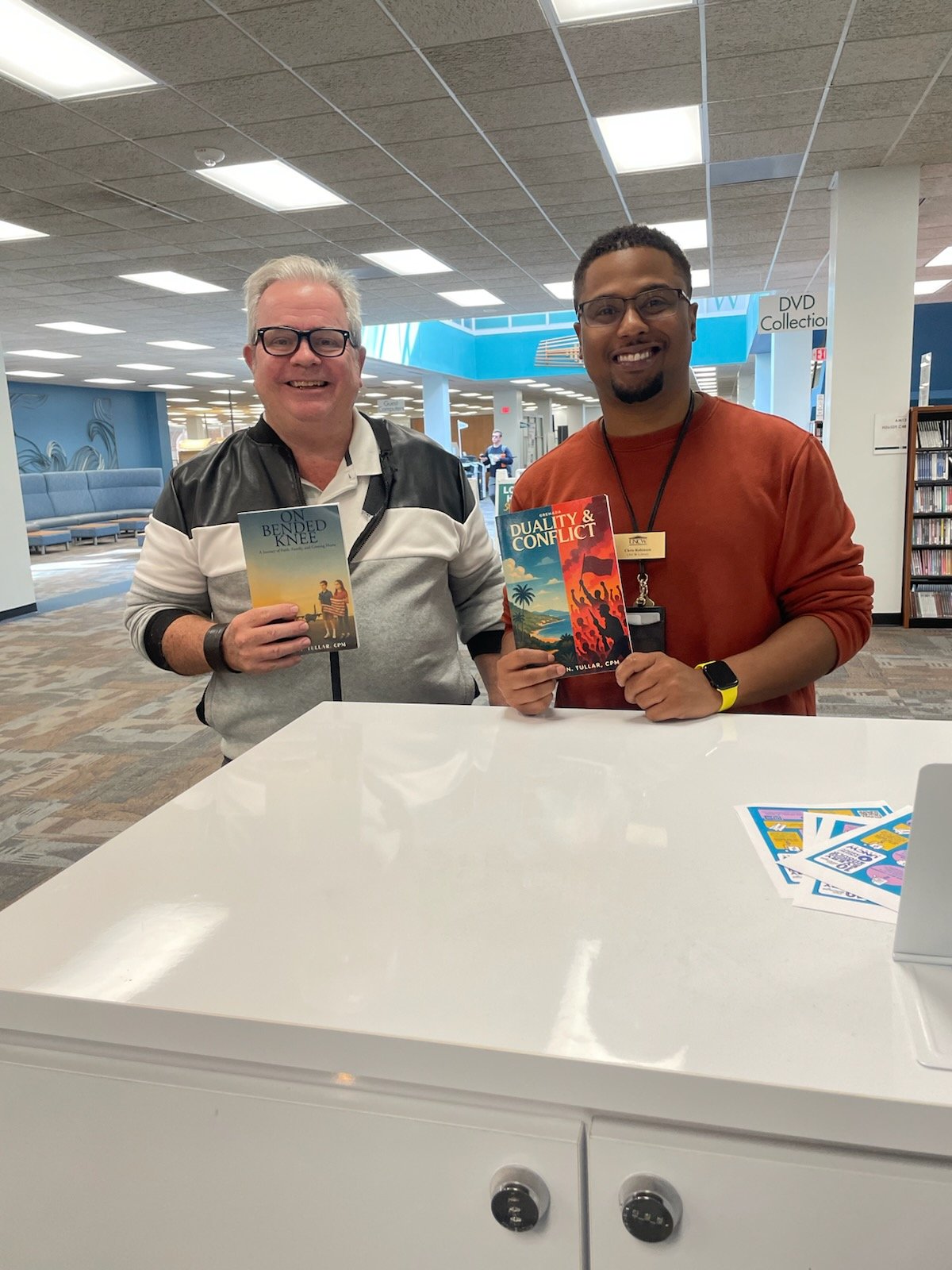 Author Robert Tullar at University of Wilmington